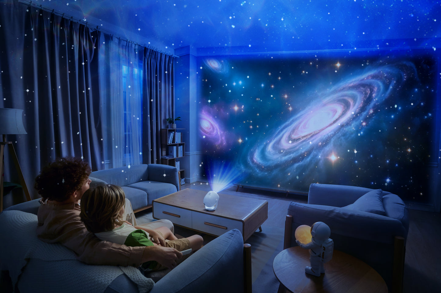Glasses-Free 3D Projection Light