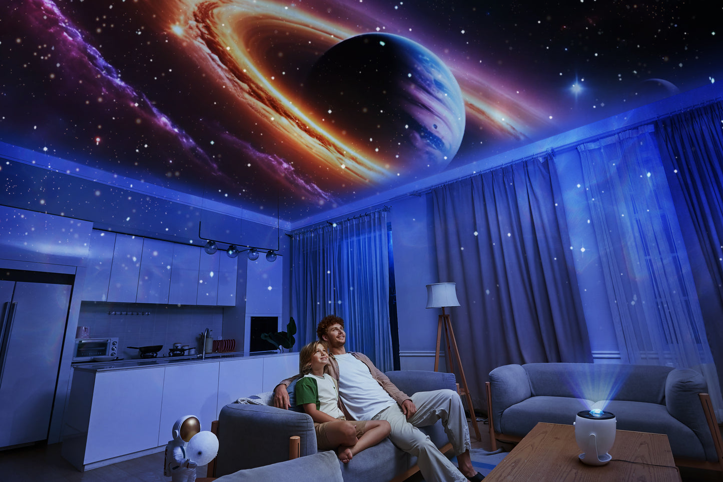 Glasses-Free 3D Projection Light
